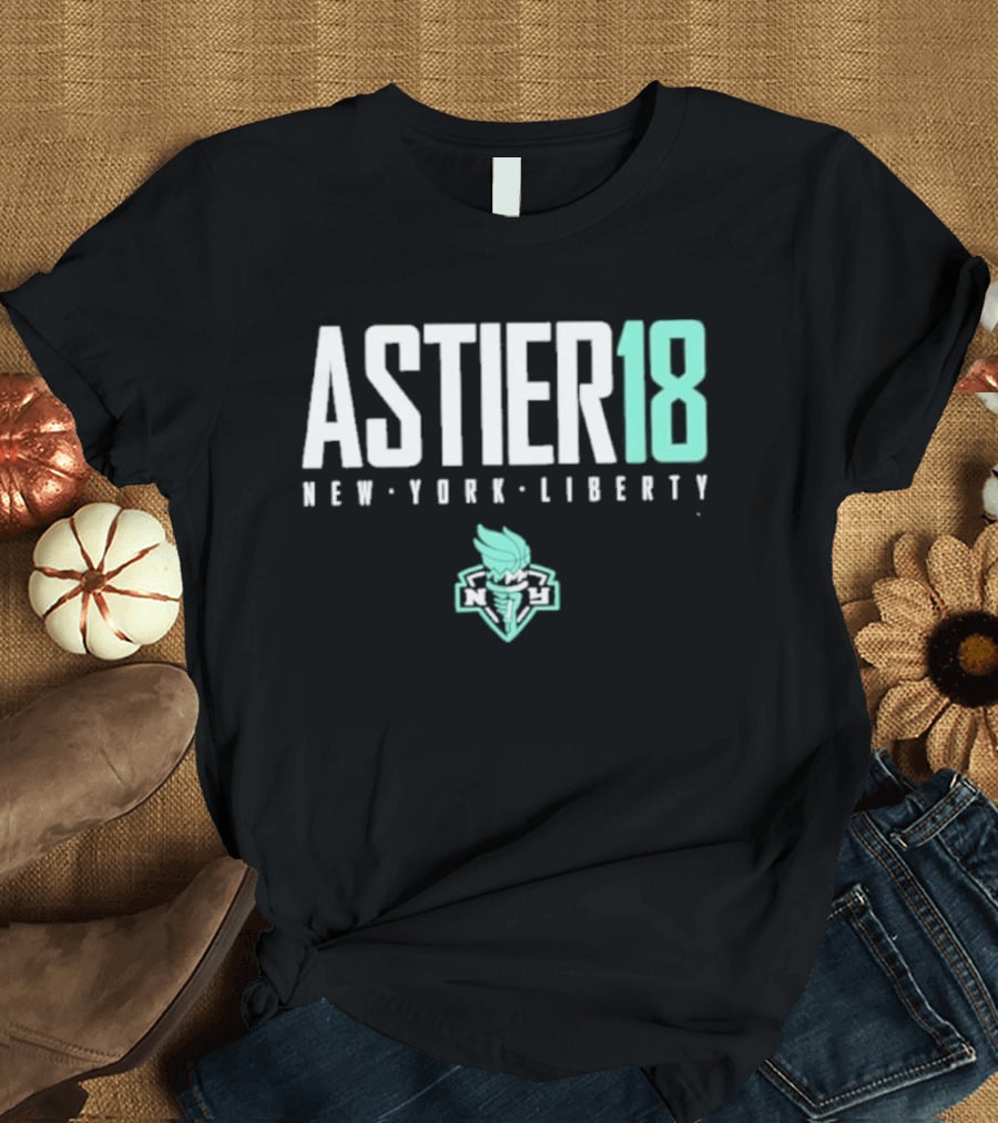 Astier 18 New York Liberty WNBA T-Shirt