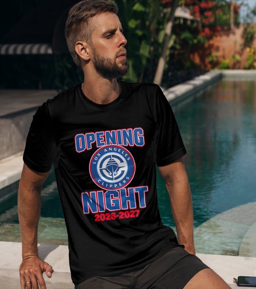 Los Angeles Clippers Opening Night 2026 2027 T-Shirt