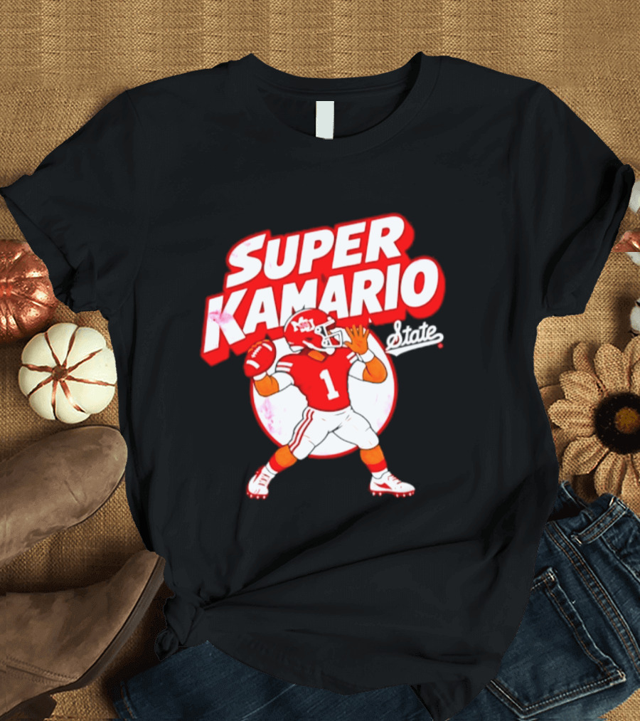 Super Kamario Mississippi State Bulldogs Football Player T-Shirt