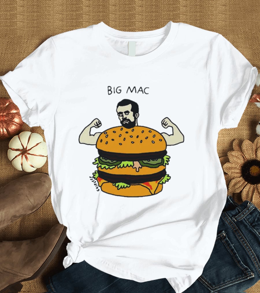 Big Mac Muscle Burger Mac DeMarco Meme T-Shirt