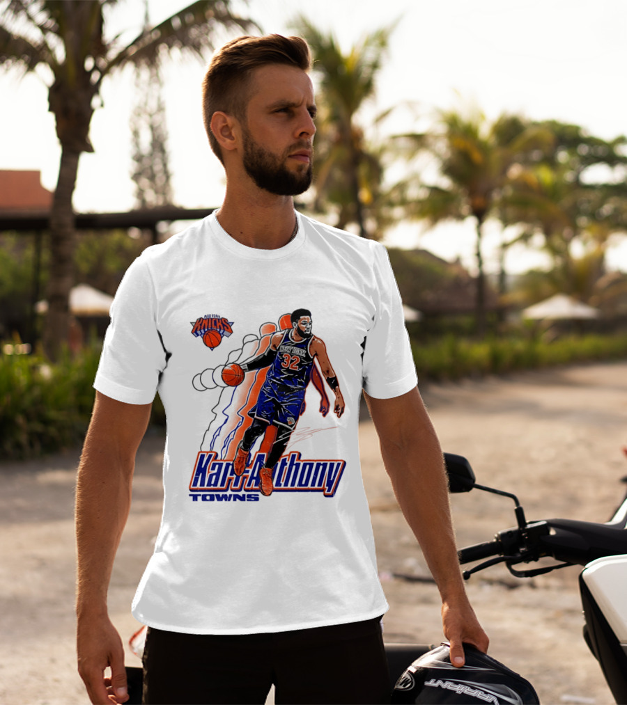 Karl Anthony Towns New York Knicks Basketball 32 T-Shirt