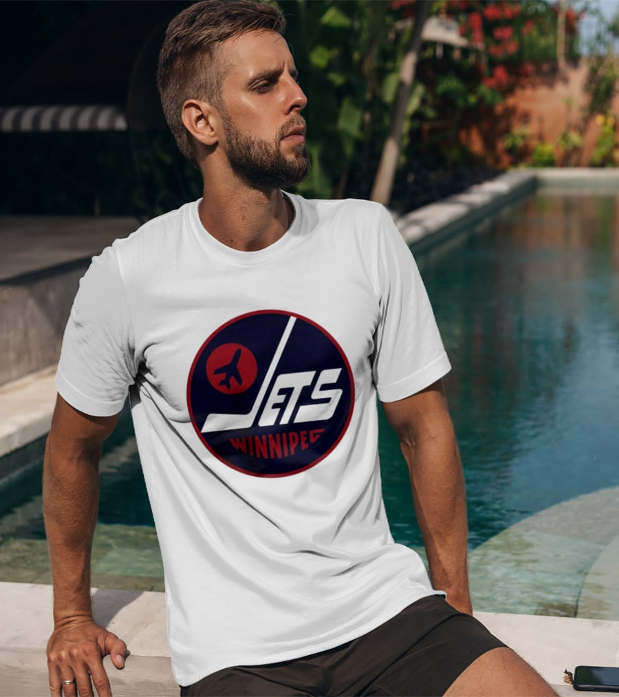 Winnipeg Jets 2026 NHL Heritage Classic Retro Circle T-Shirt