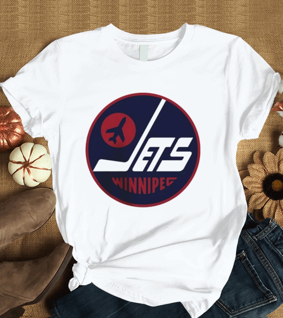 Winnipeg Jets 2026 NHL Heritage Classic Retro Circle T-Shirt