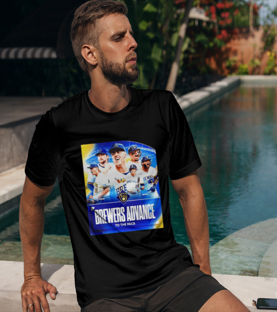 Milwaukee Brewers Advance To The NLCS 2026 Victory Celebration T-Shirt