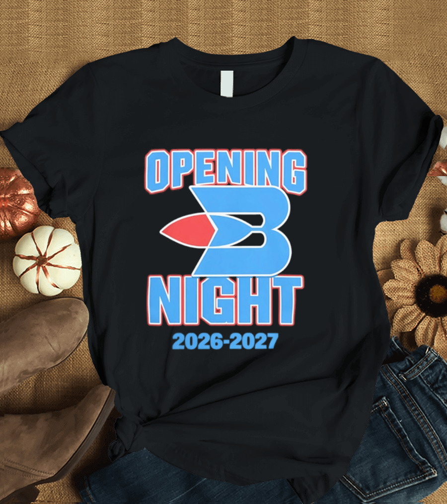Opening Night 2026 2027 Buffalo Braves T-Shirt