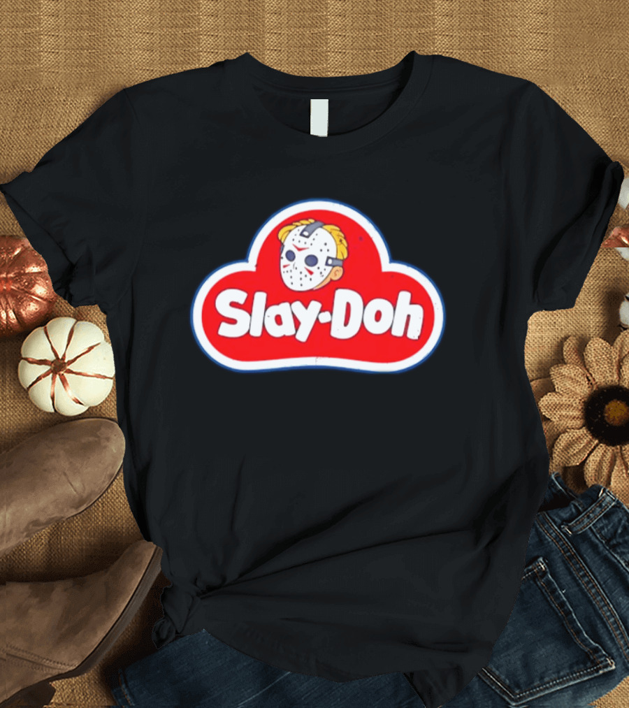 Slay Doh Jason Voorhees Mashup Friday The 13th T-Shirt