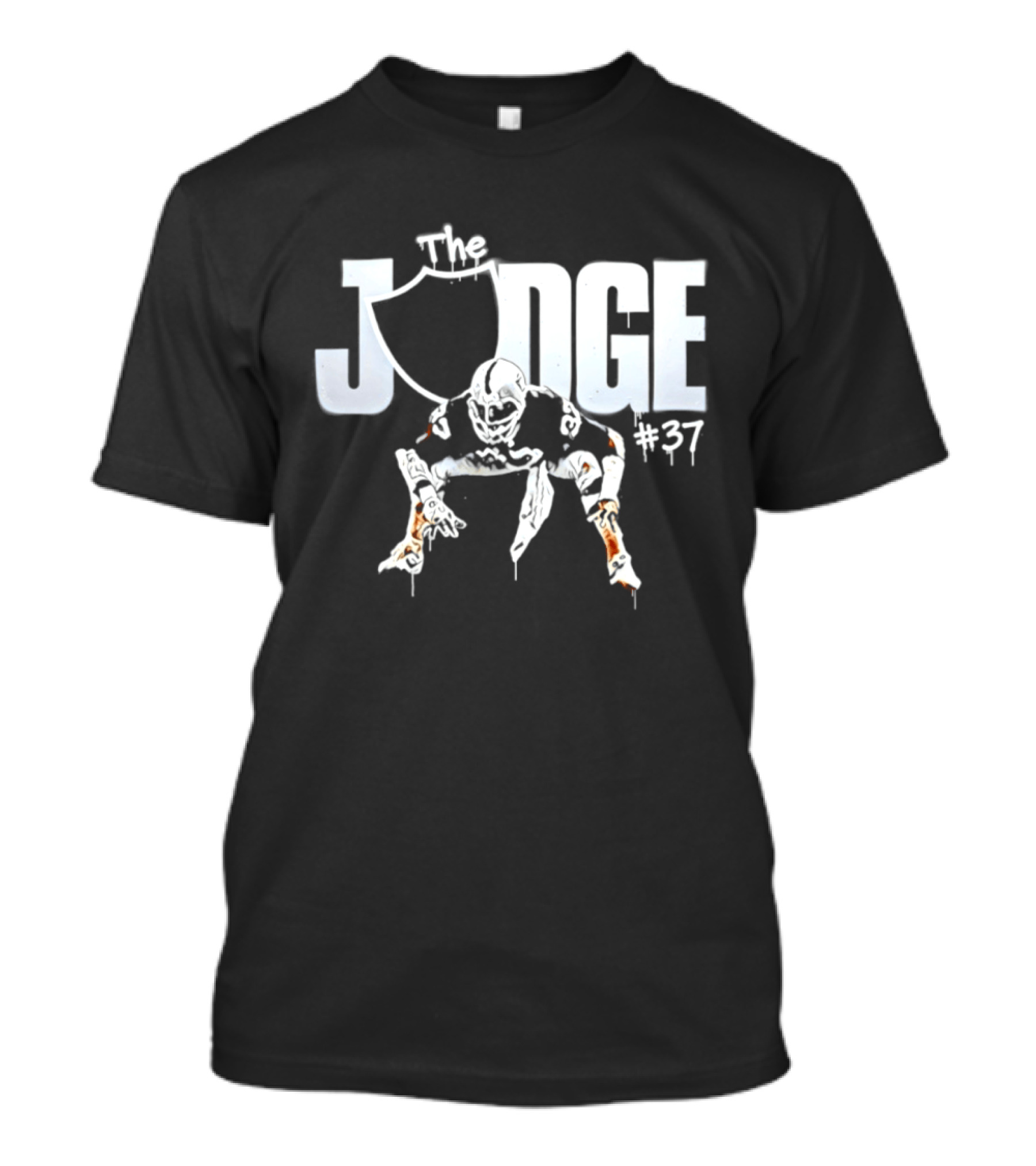 Judge #37 Lester Hayes Las Vegas Raiders Football T-Shirt