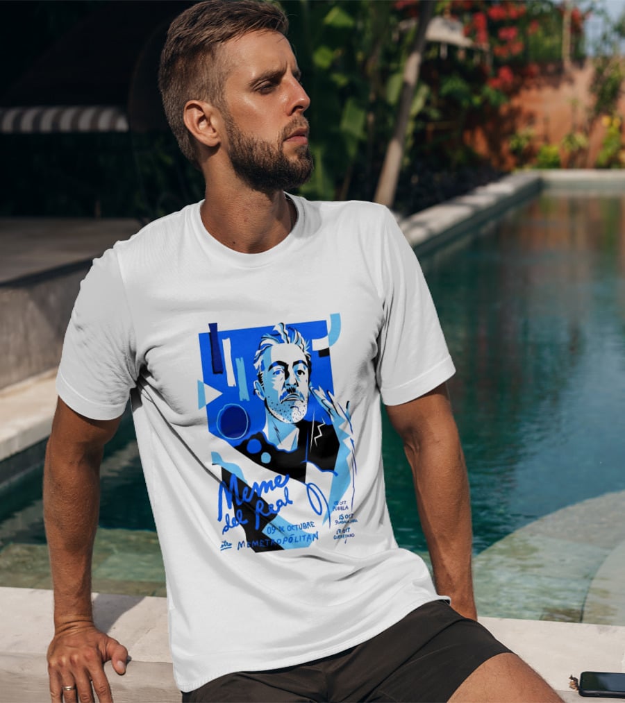 Meme Del Real 09 De Octubre 2026 Metropolitán MX Concert T-Shirt