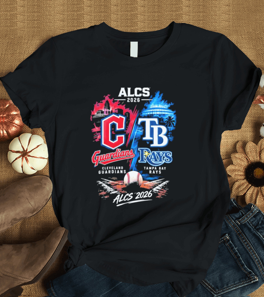 Cleveland Guardians Vs Tampa Bay Rays ALCS 2026 T-Shirt