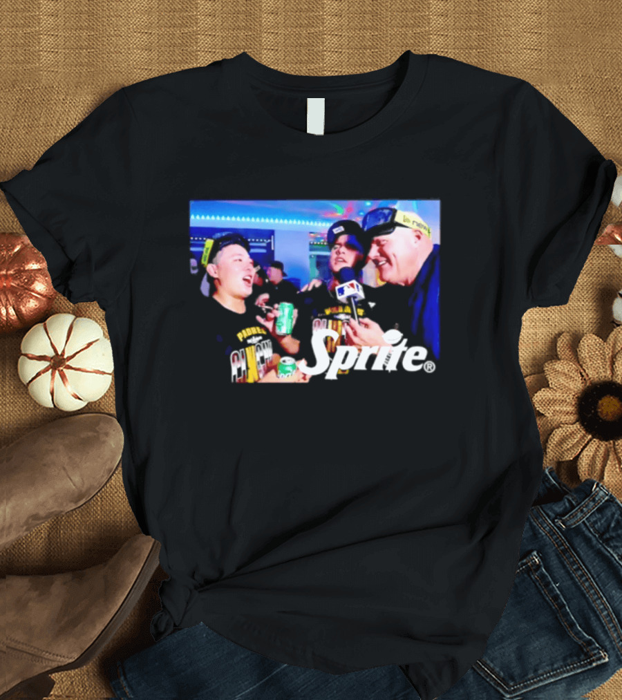 Sprite X Yuki Matsui San Diego Padres Celebration MLB Baseball T-Shirt