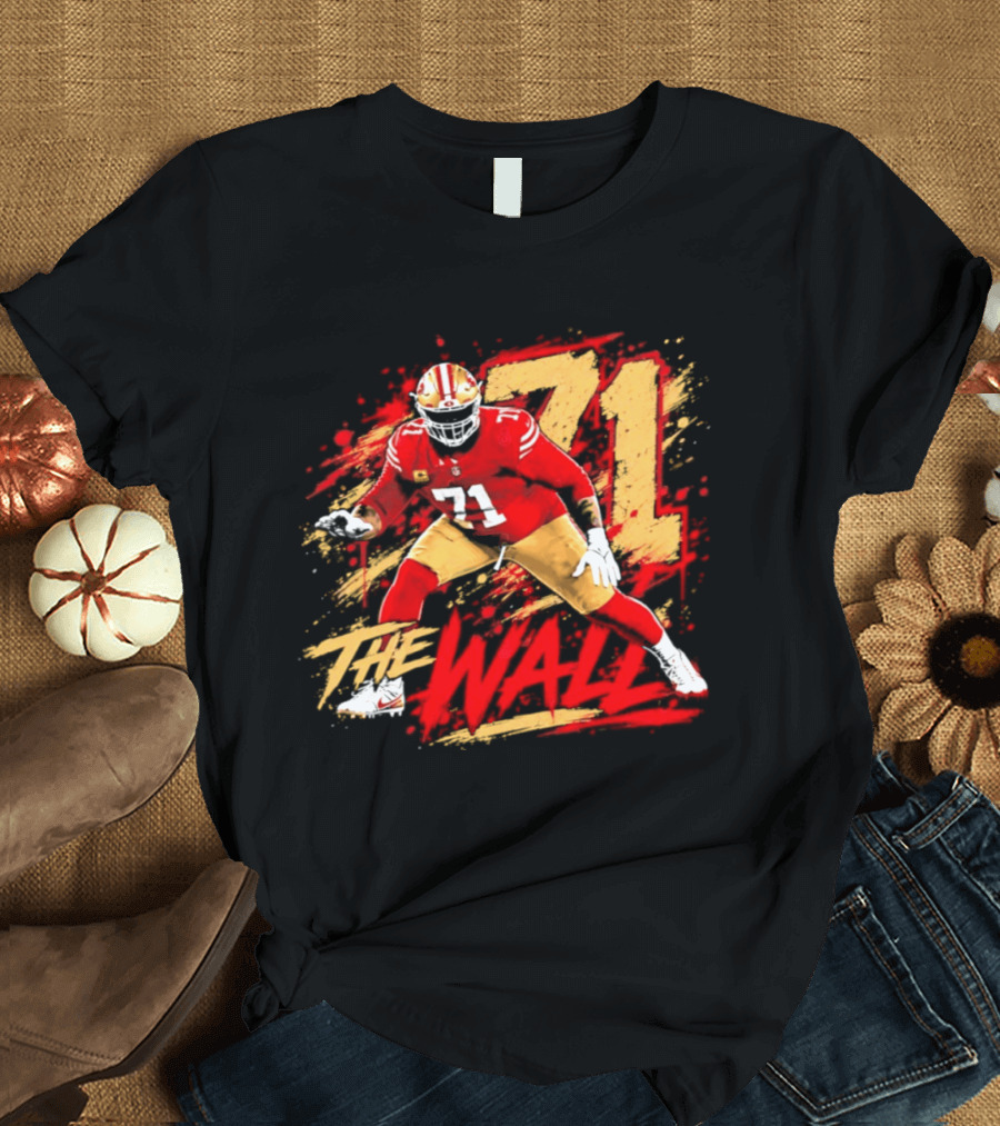 Trent Williams 71 The Wall San Francisco Football NFL T-Shirt
