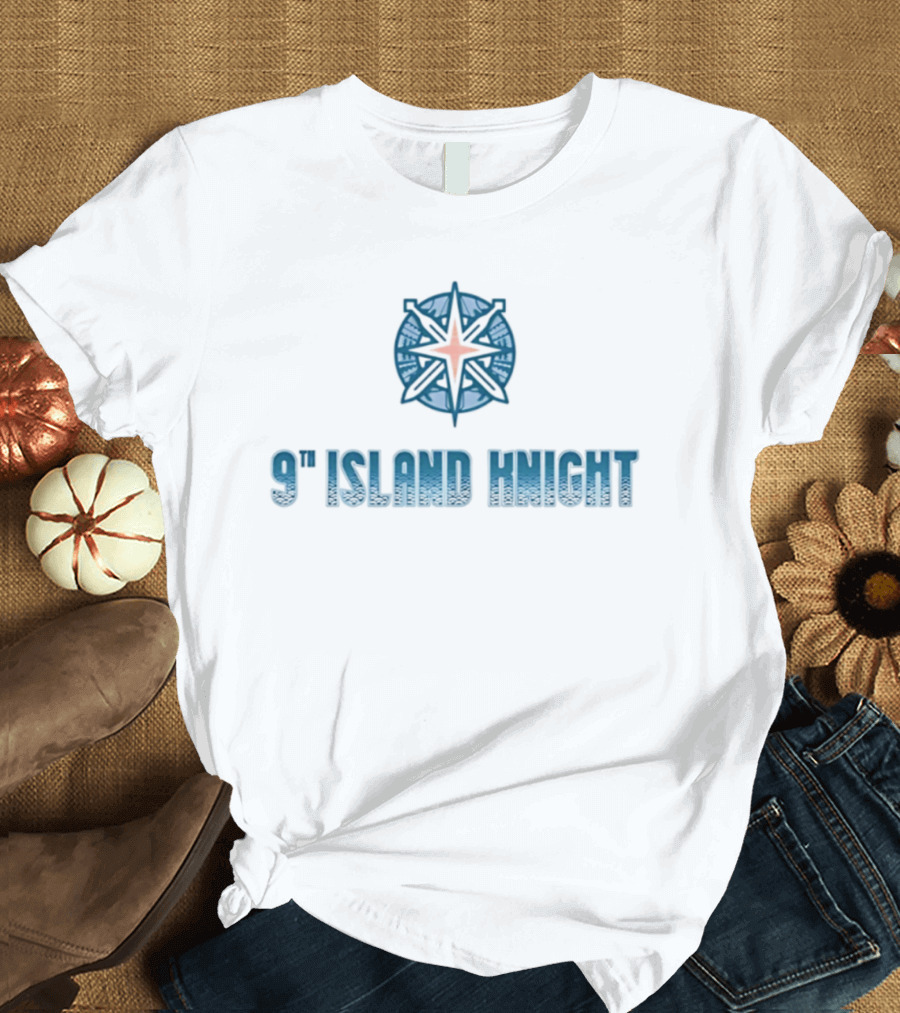 Vegas Golden Knights 9th Island Knight Compass Star T-Shirt