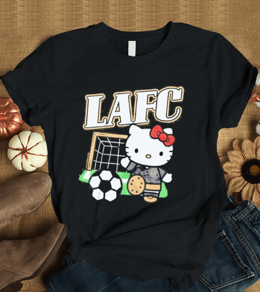 LAFC Hello Kitty Collaboration Soccer Theme October 2026 T-Shirt