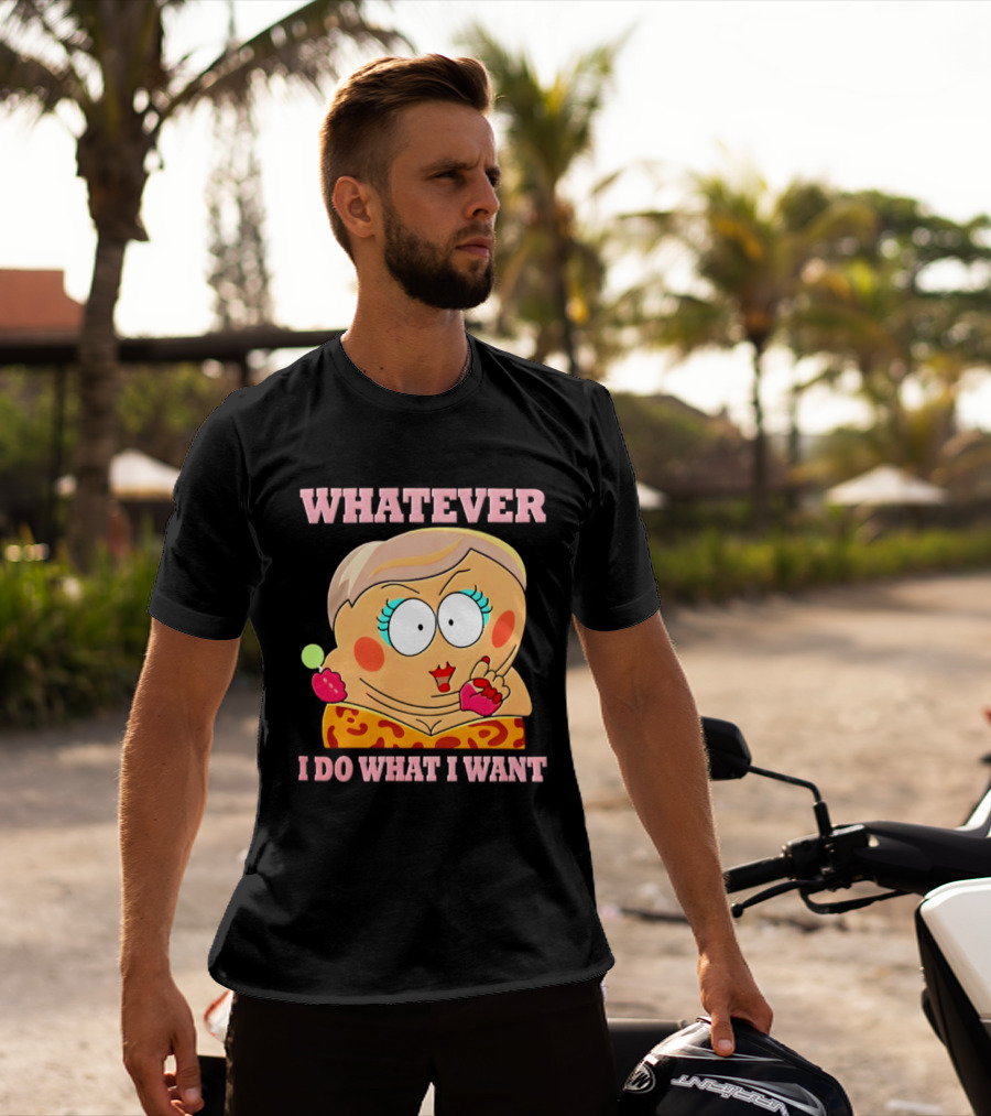 Eric Cartman Whatever I Do What I Want South Park Humor Cartoon T-Shirt