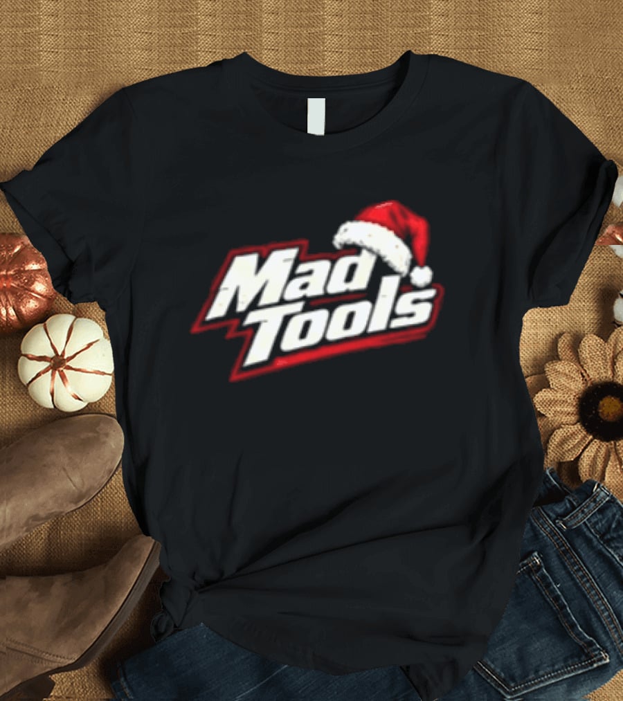 Mac Tools Christmas Santa Hat For Tool Lovers T-Shirt