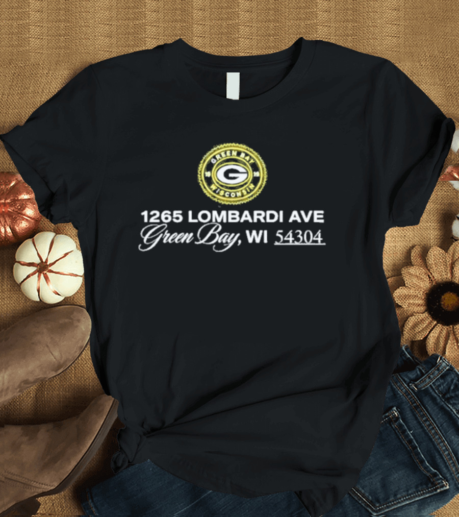 Green Bay Packers Making History Since 1919 1265 Lombardi Ave WI 54304 T-Shirt