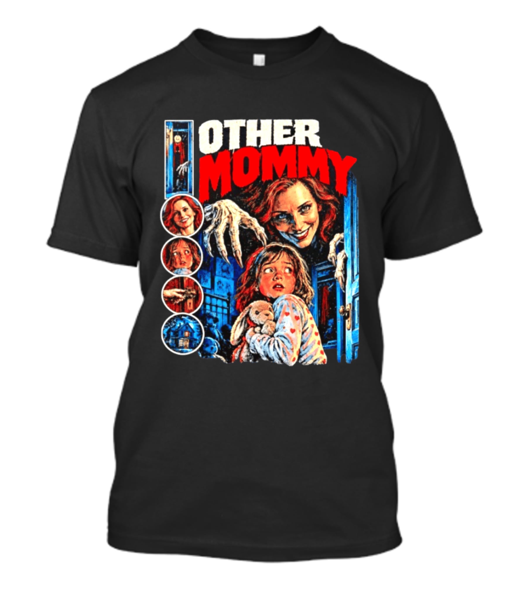 Other Mommy Coraline Horror Movie Bootleg Halloween Creepy T-Shirt