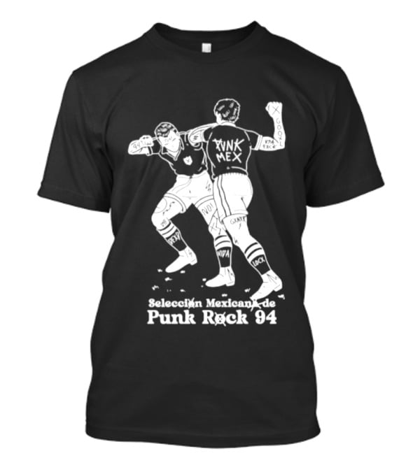 Seleccion Mexicana Punk Rock 94 Mexico Soccer Fighters T-Shirt