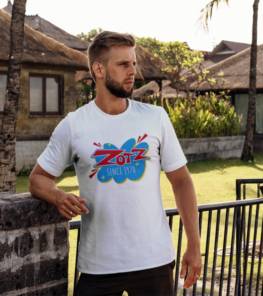 Shane Hawkins Zotz Pop Art Retro Since 1970 T-Shirt