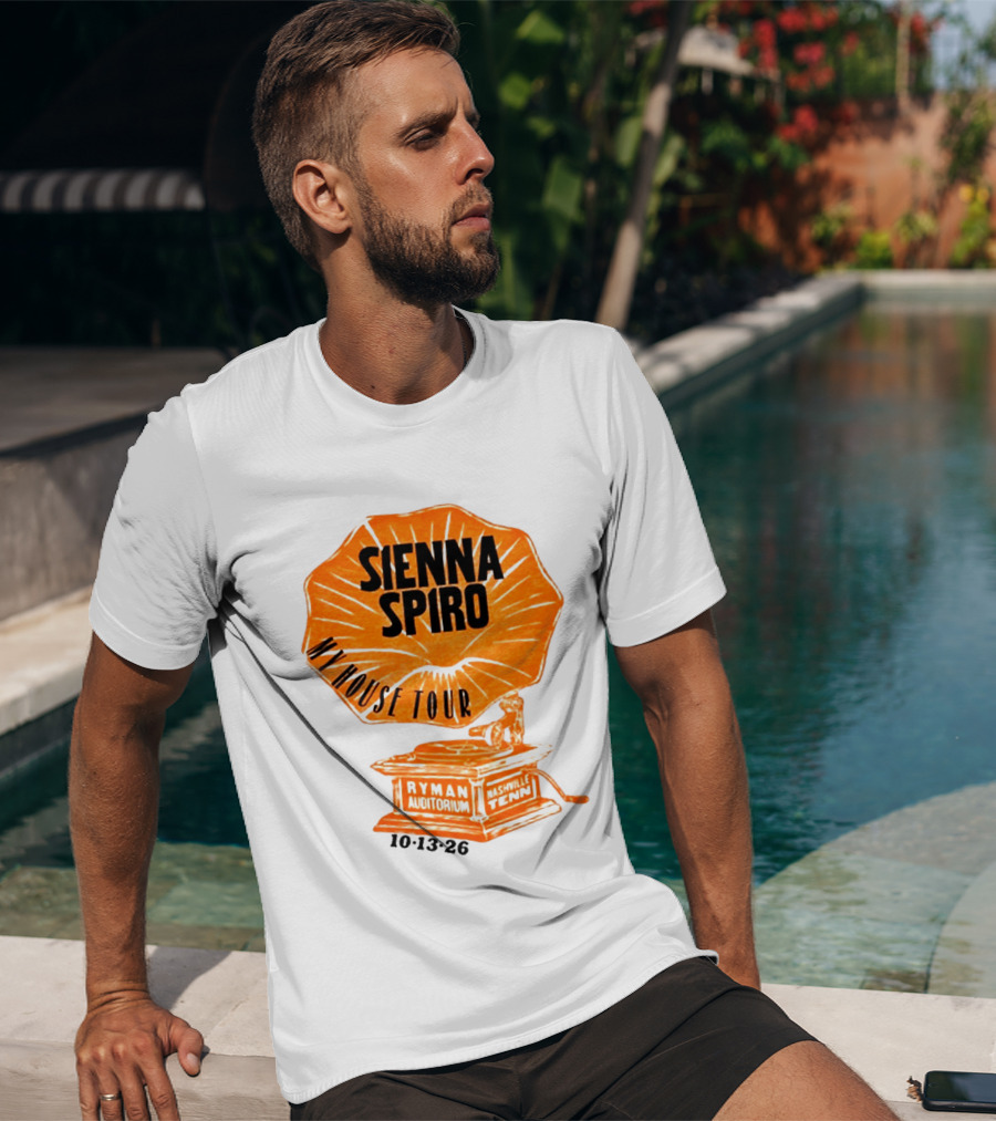 Sienna Spiro My House Tour Ryman Auditorium Nashville Tenn 101326 T-Shirt