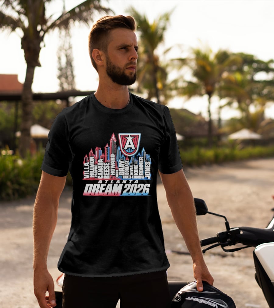 Atlanta Dream 2026 Skyline A T-Shirt