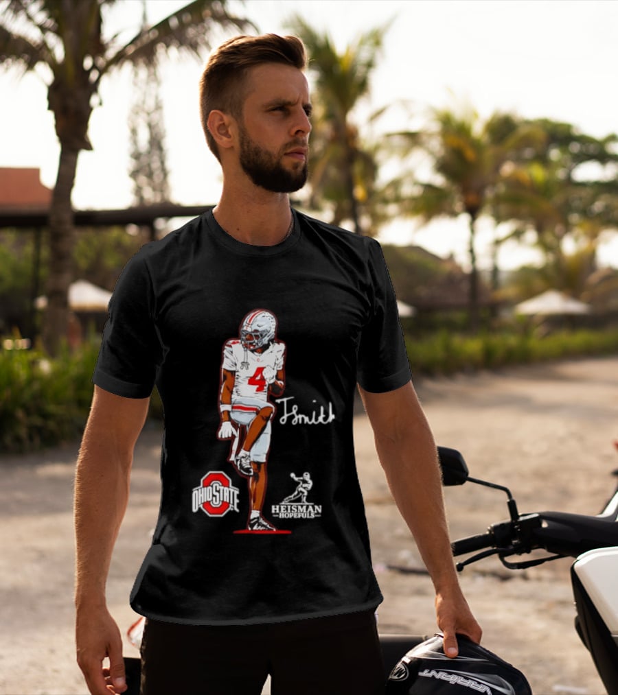 Ohio State Buckeyes J. Smith Heisman Hopeful Number 4 T-Shirt