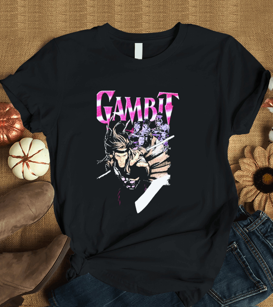 Marvel X Men Gambit Exclusive Comic T-Shirt