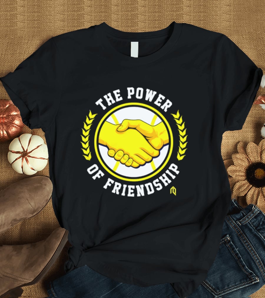 Milwaukee Brewers The Power Of Friendship Handshake Baseball T-Shirt