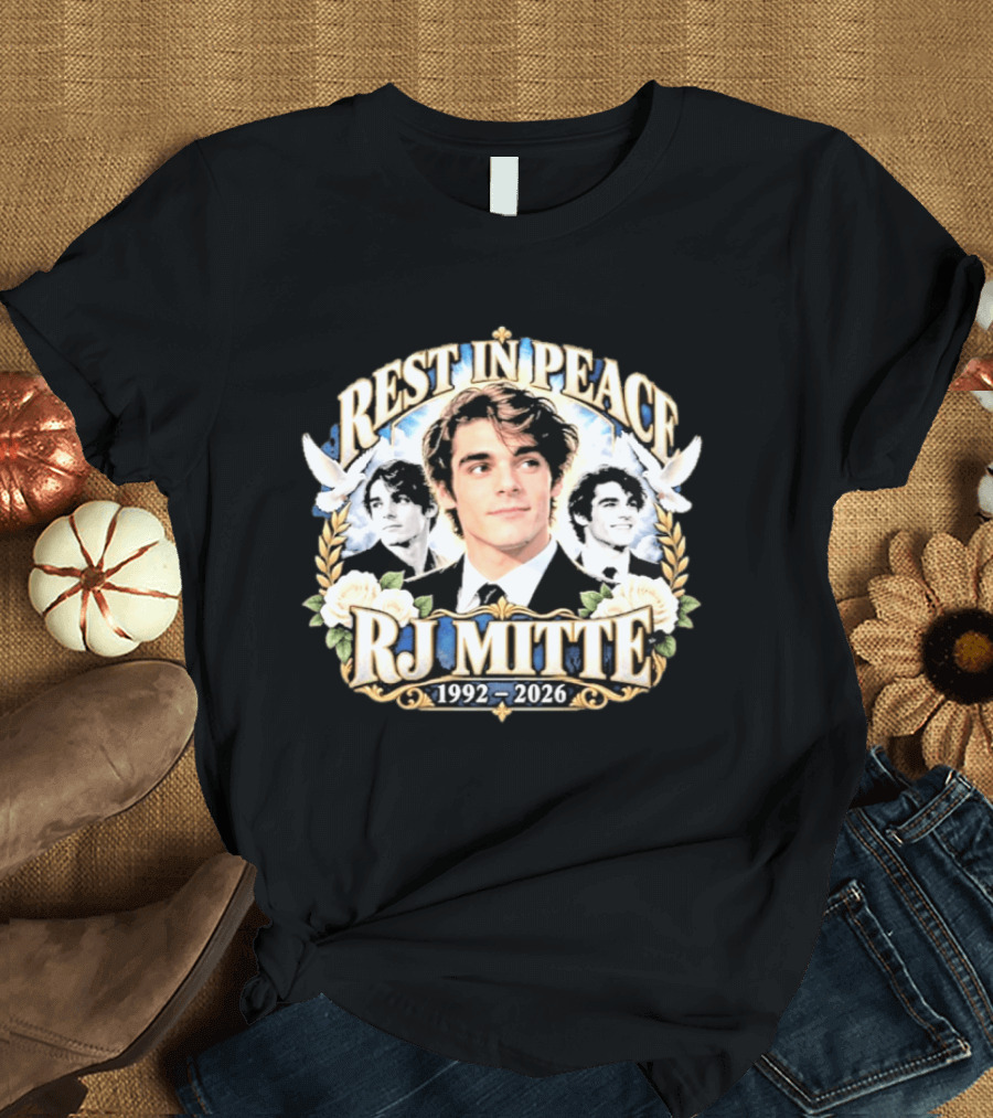 Rest In Peace RJ Mitte 1992 2026 T-Shirt