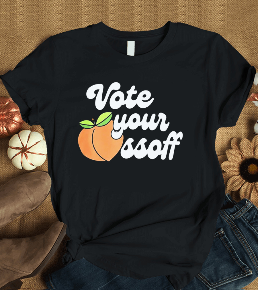 Vote Your Ossoff Peach T-Shirt