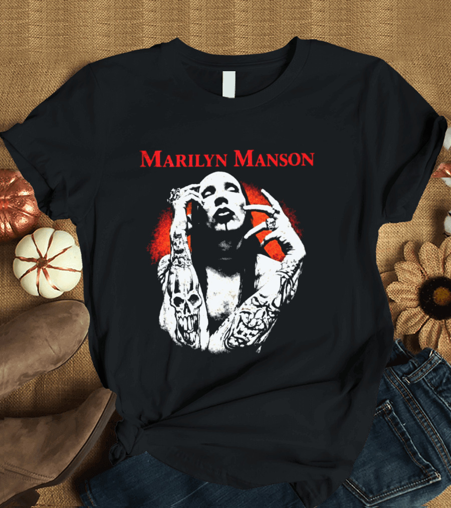 Marilyn Manson Antichrist Superstar 30th Anniversary 2026 Tour Dates Back T-Shirt