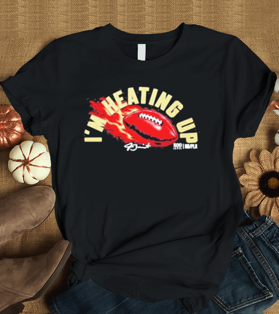 I'm Heating Up Jameis Winston New York Giants Football T-Shirt