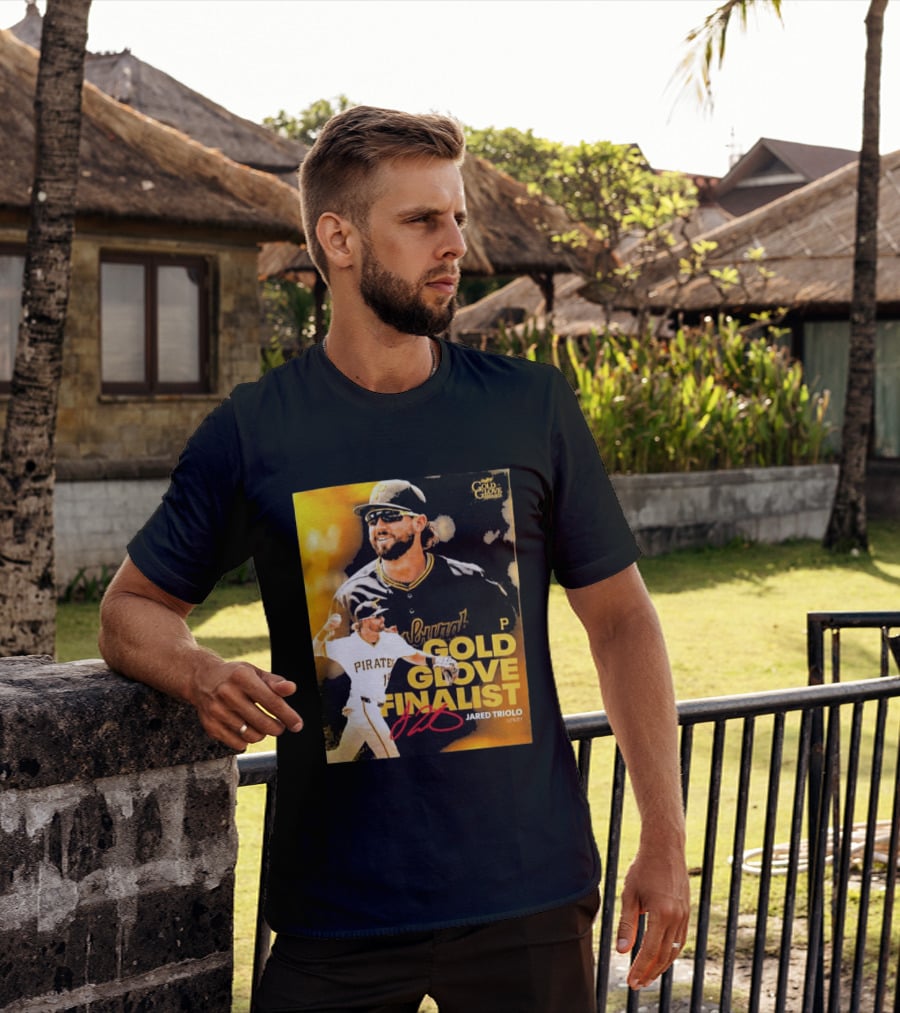 Jared Triolo Pirates Gold Glove Award Finalist Utility T-Shirt