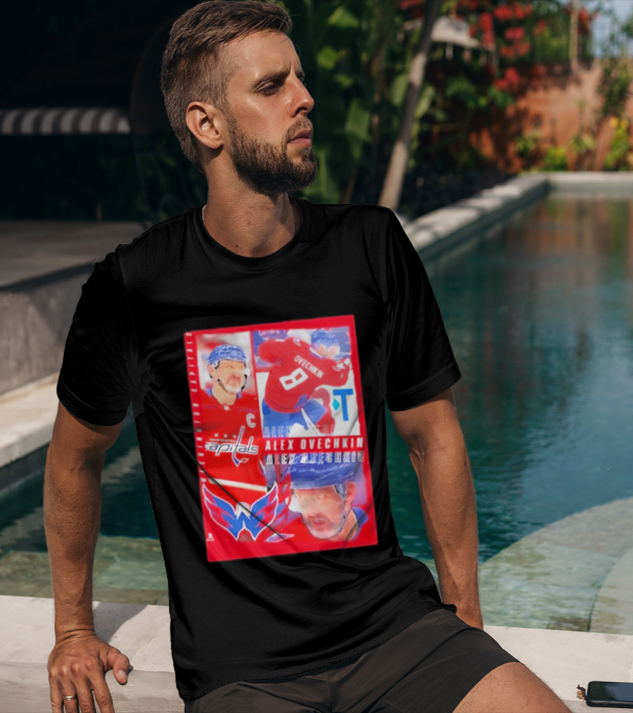 Washington Capitals Alex Ovechkin 8 NHL 2026 T-Shirt