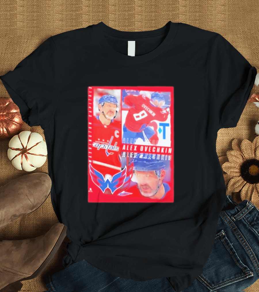 Washington Capitals Alex Ovechkin 8 NHL 2026 T-Shirt