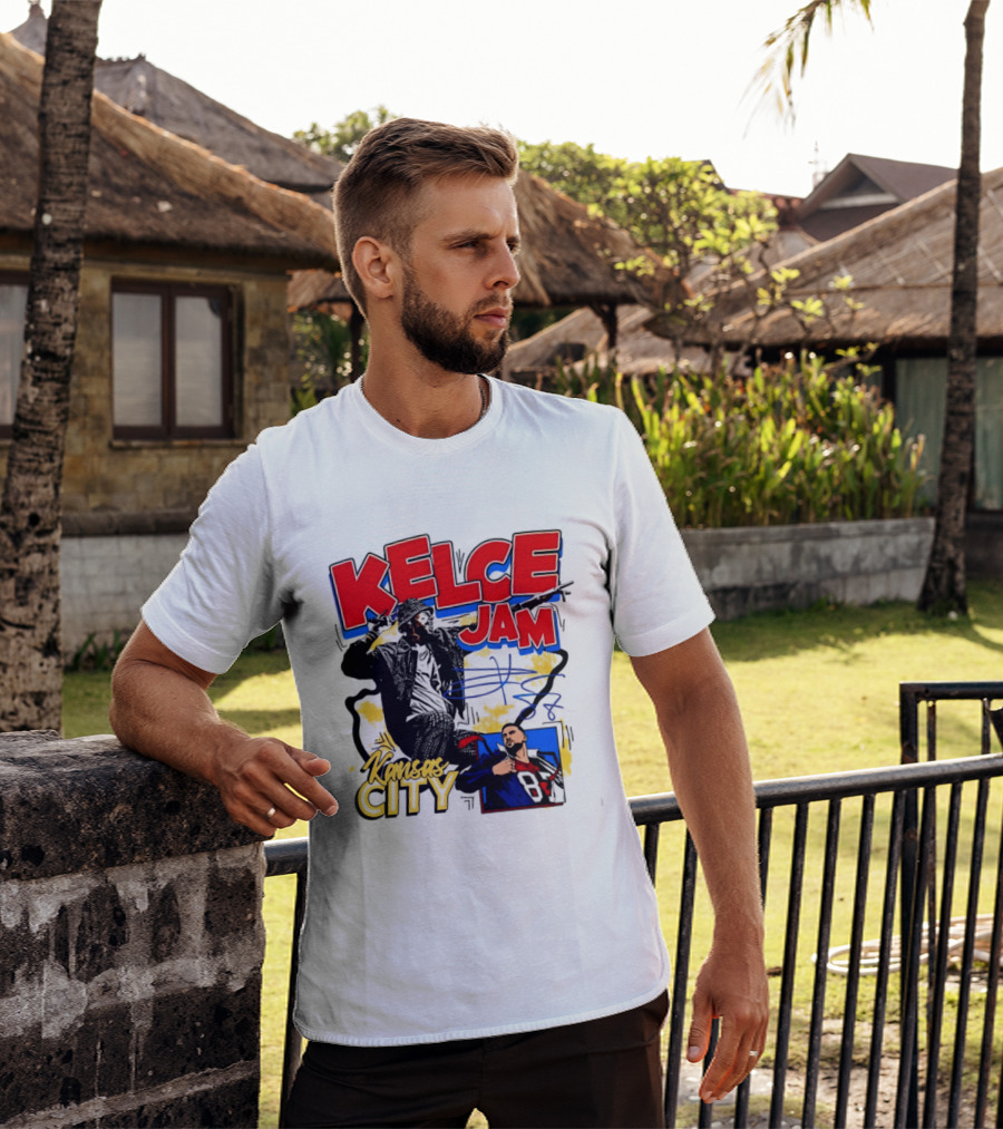 Kelce Jam Kansas City Chiefs Football Star T-Shirt