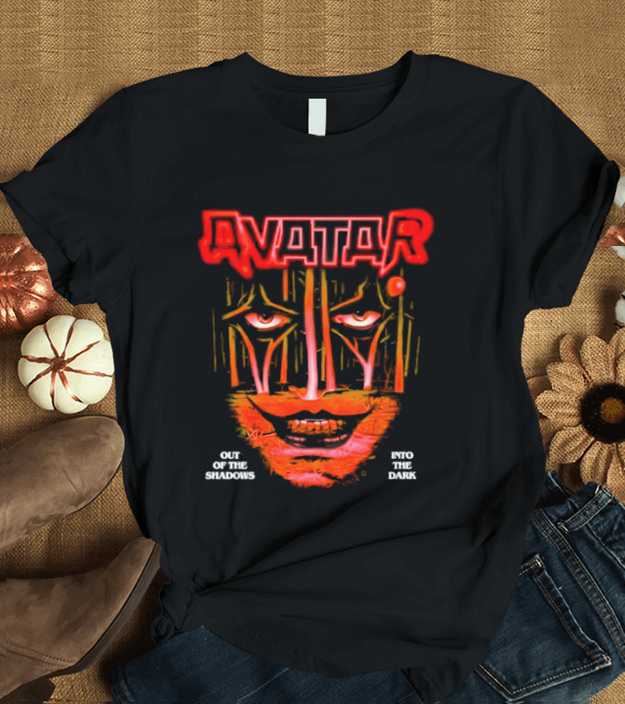 Avatar Out Of The Shadows Into The Dark Face T-Shirt