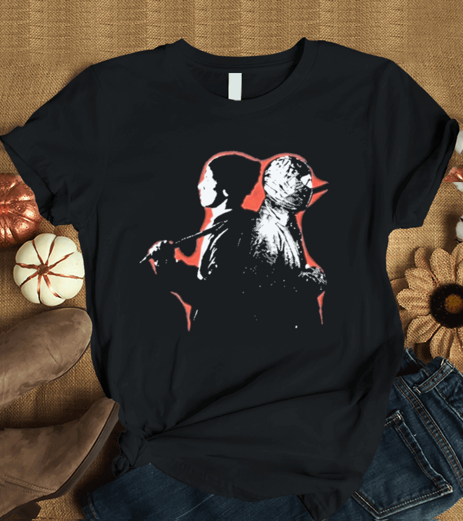 Dark Duo Silhouette Black Sword T-Shirt