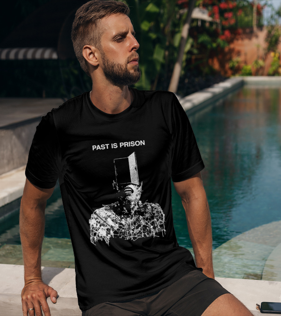 Past Is Prison Dark Horror Door Head Creepy T-Shirt