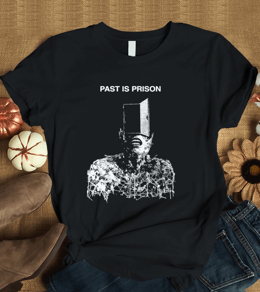 Past Is Prison Dark Horror Door Head Creepy T-Shirt