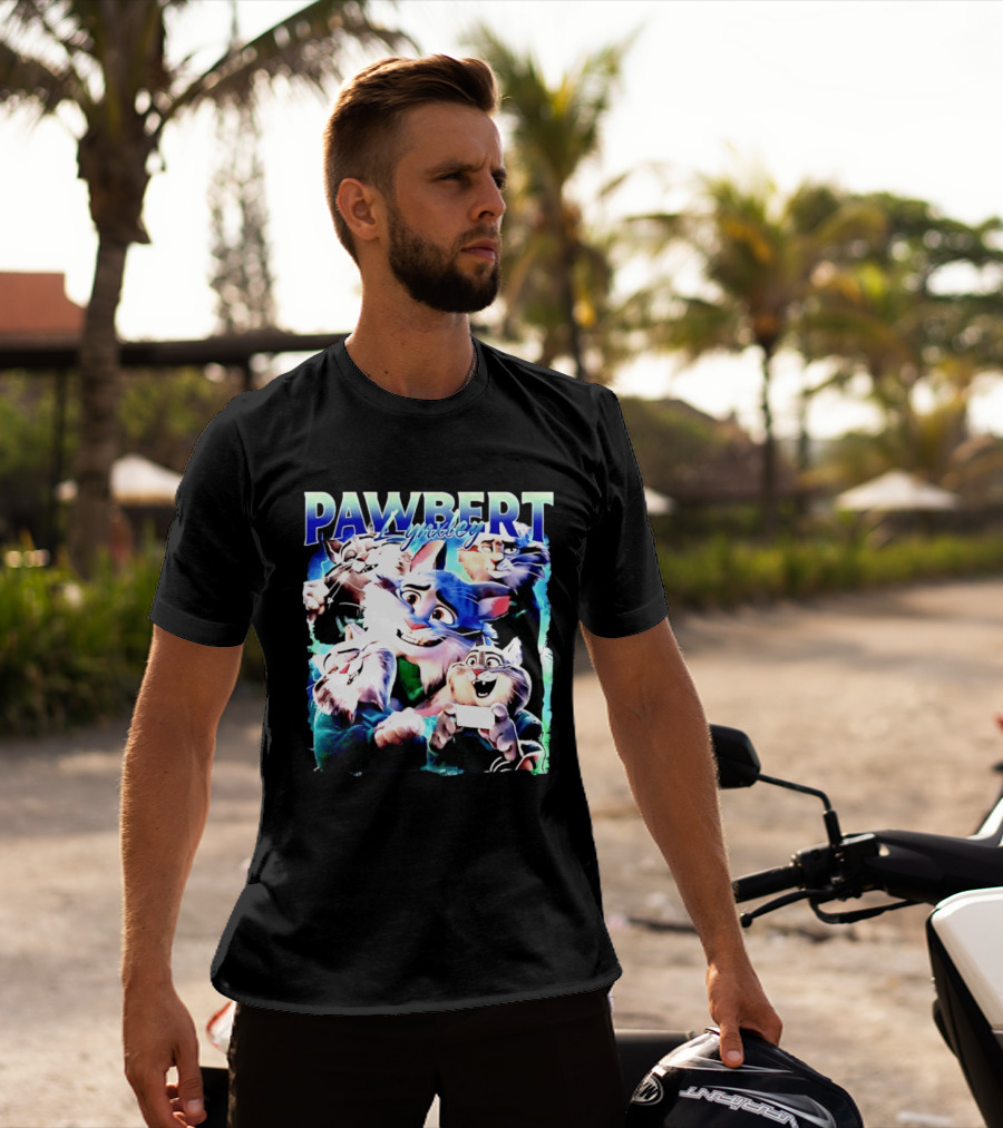 PAWBERT Lynxley Movie Feline Lynx Cat T-Shirt