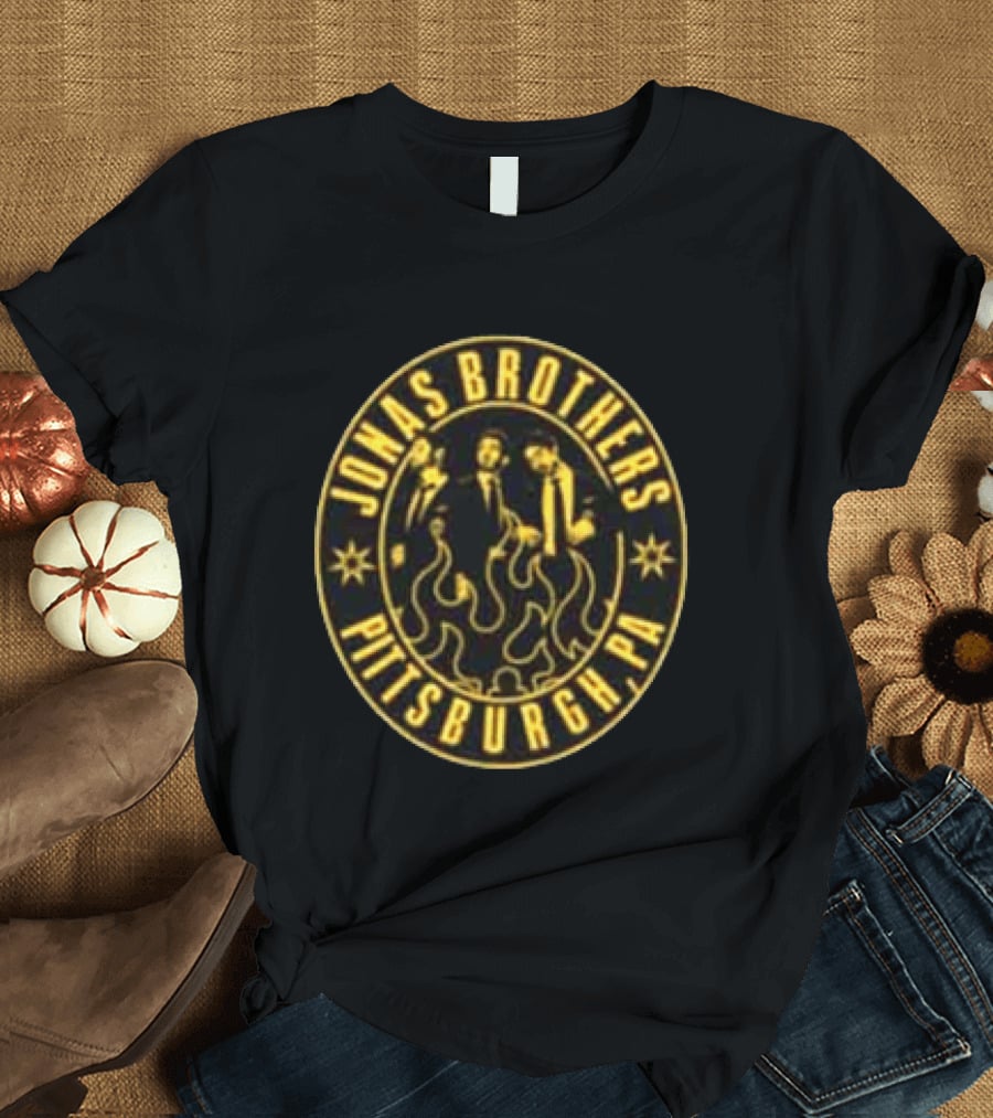 Jonas Brothers Pittsburgh PA 2026 PPG Paints Arena October 26th Concert Event T-Shirt