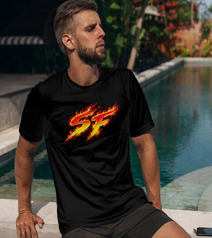 SF Flames Hot Rod Flaming T-Shirt