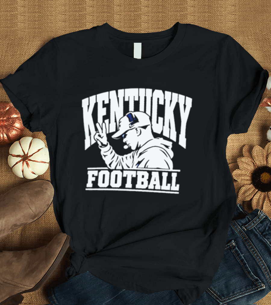 Kentucky Football Coach Two Finger Gameday Kentucky Football T-Shirt