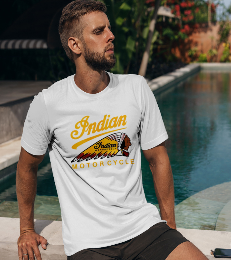 Indian Motorcycle Chief Logo MGK T-Shirt