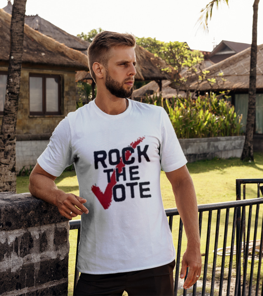 Rock The Vote You Don't Let Other People Choose Your Music Why Let Them Choose Your Future T-Shirt