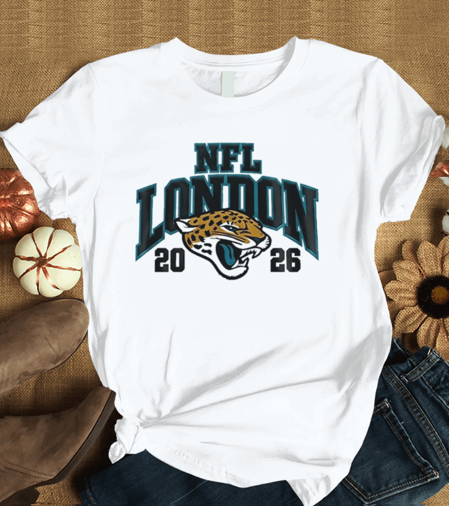 Jacksonville Jaguars NFL London 2026 T-Shirt