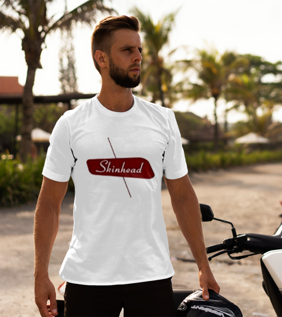 Skinhead Whad'ya Wanna Eat Delicious Lobster Steak Red Wine Chocolate Cake T-Shirt