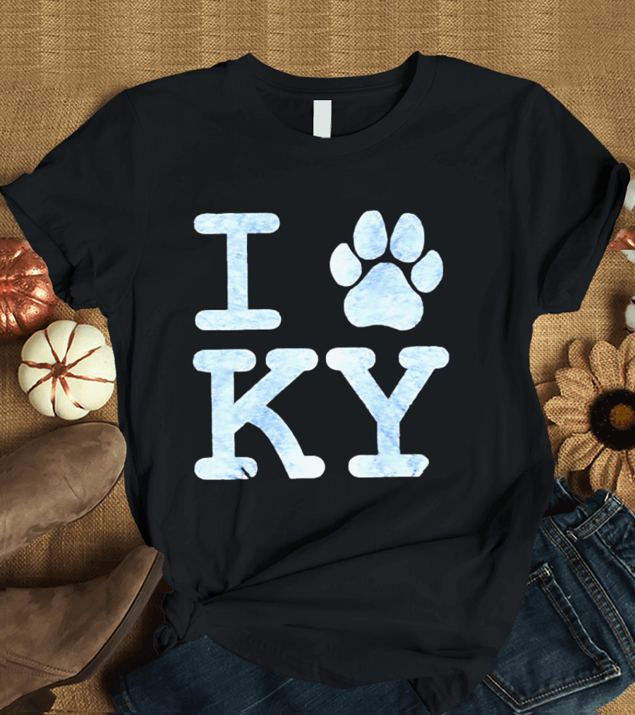 I PAW KY Kentucky Wildcats Fan Gear T-Shirt