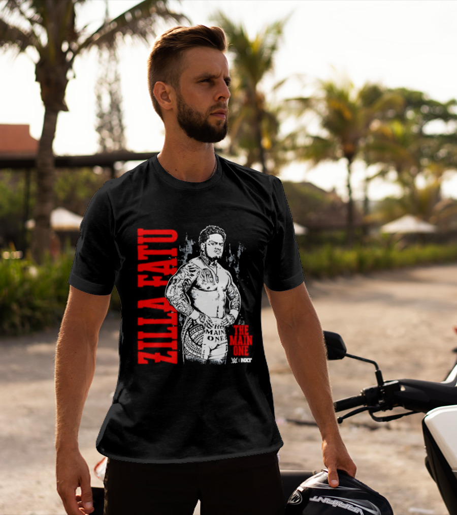 Zilla Fatu The Main One NXT Fatu Vertical WWE T-Shirt